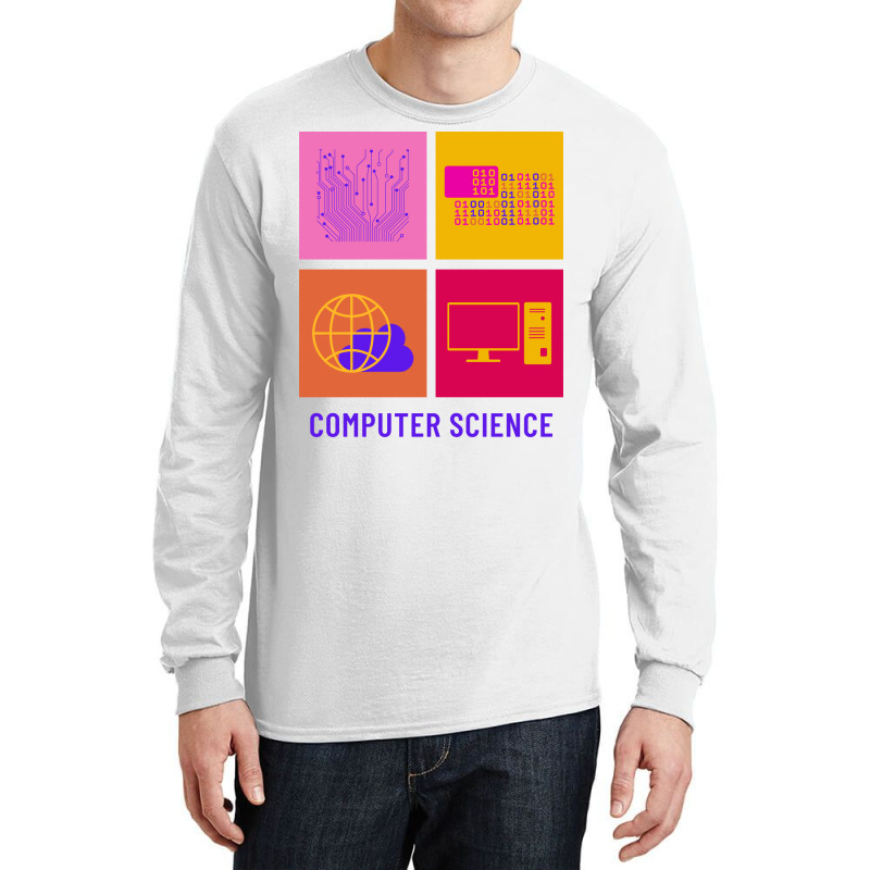 Computer Science Major Aesthetic Long Sleeve Shirts | Artistshot