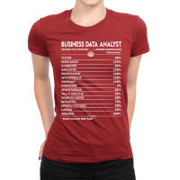 Business Data Analyst T  Business Data Analyst Fac Ladies Fitted T-shirt | Artistshot