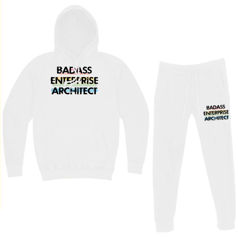 Best Badass Enterprise Architect Funny Quote Coole Hoodie & Jogger Set | Artistshot