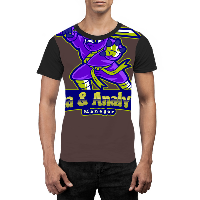 Ready Steady Data Analytics Manager Stars Graphic T-shirt by bourikzurela | Artistshot