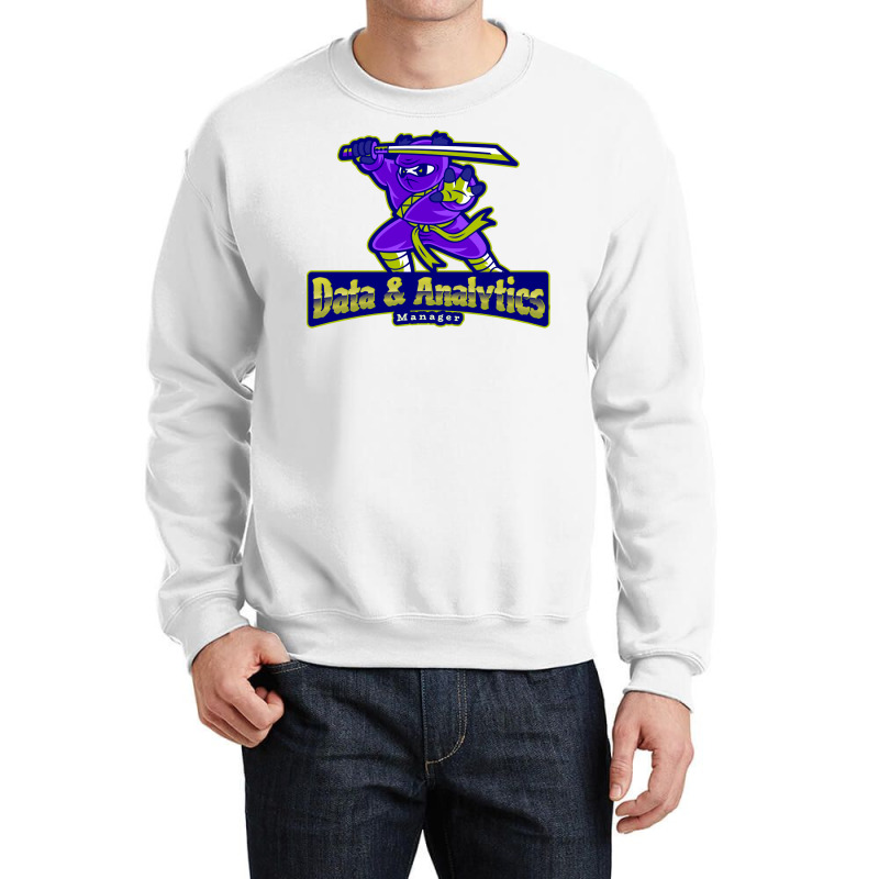 Ready Steady Data Analytics Manager Stars Crewneck Sweatshirt by bourikzurela | Artistshot