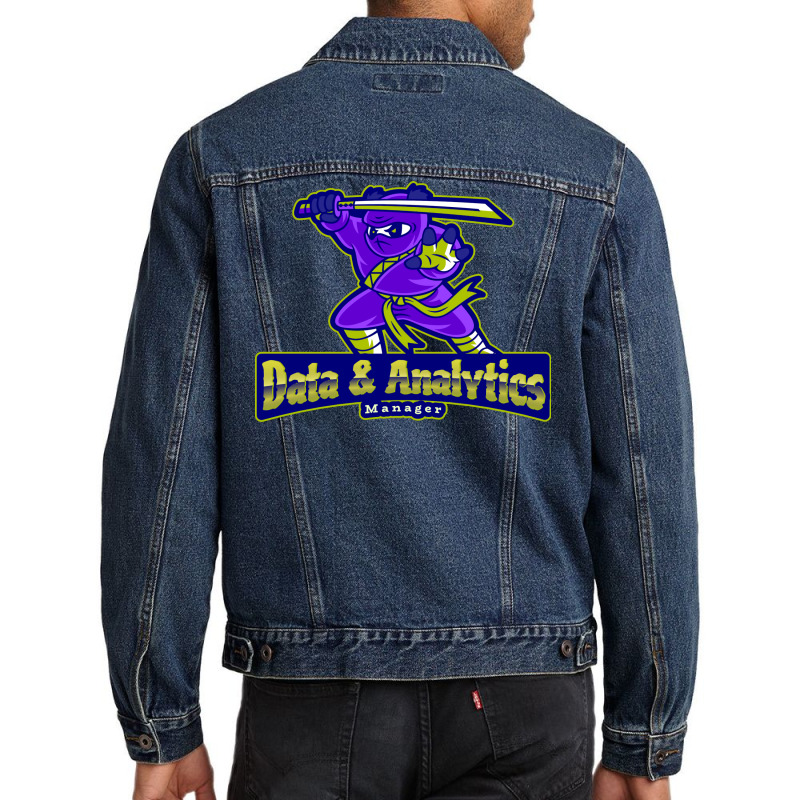 Ready Steady Data Analytics Manager Stars Men Denim Jacket by bourikzurela | Artistshot