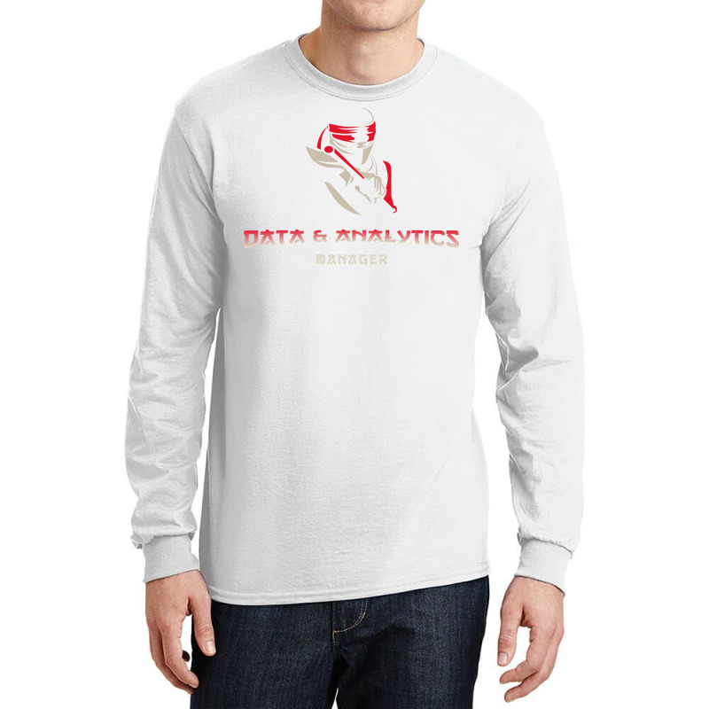 Data Analytics Manager Guru Green Long Sleeve Shirts | Artistshot