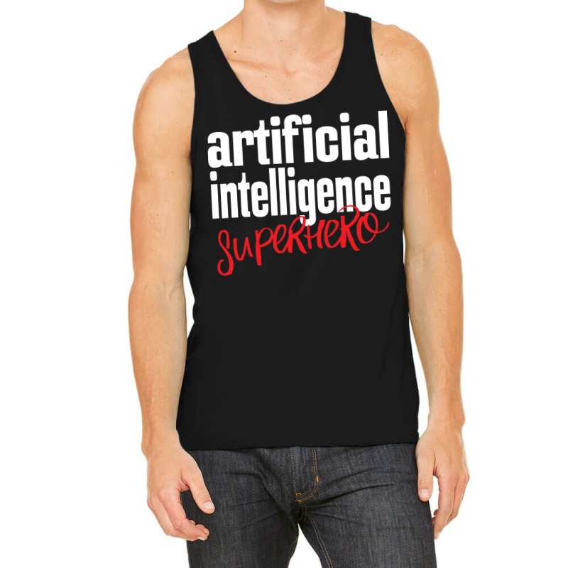 Artificial Intelligence Hero Cute Tank Top by sebabiokali | Artistshot