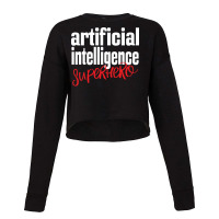 Artificial Intelligence Hero Cute Cropped Sweater | Artistshot