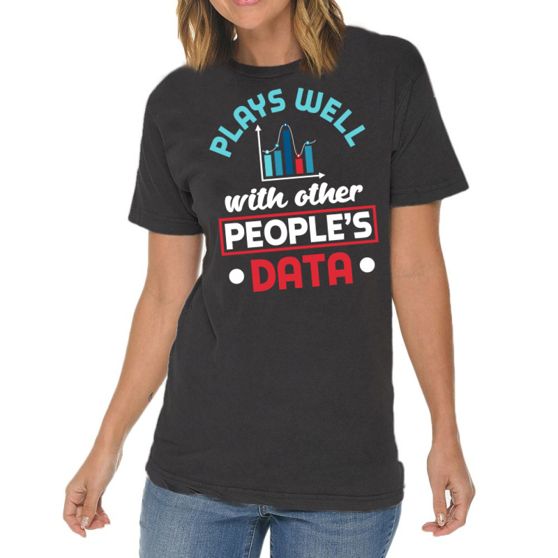 Data Engineering Data Analytics For A Data Scienti Vintage T-shirt | Artistshot