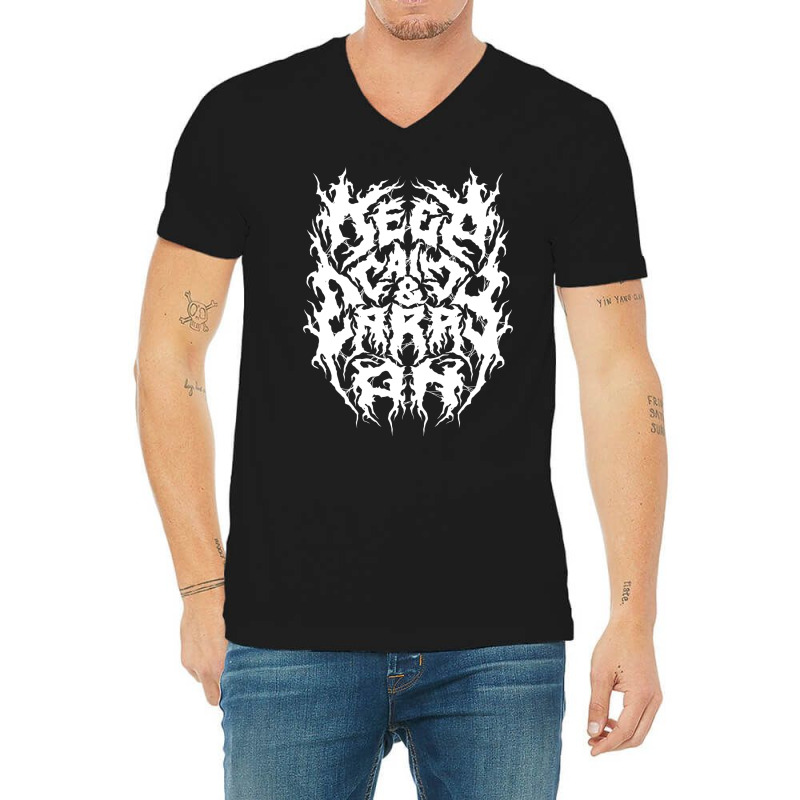 Keep Calm   Grunge Aesthetic   90s Black Metal V-neck Tee | Artistshot