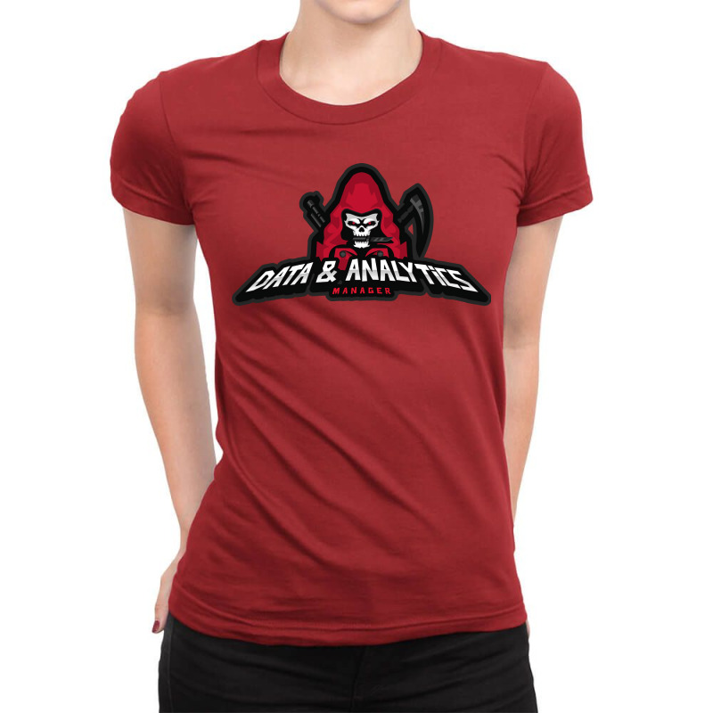 Data Analytics Manager In Control Girl Ladies Fitted T-Shirt by lisjankunic1 | Artistshot