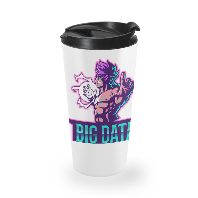 The Power Of A Big Data Engineer Aesthetic Travel Mug | Artistshot