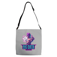 The Power Of A Big Data Engineer Aesthetic Adjustable Strap Totes | Artistshot