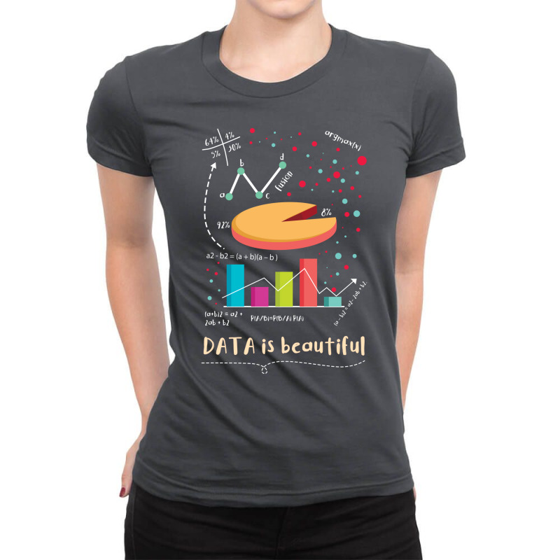 Data Is Beautiful Music Ladies Fitted T-Shirt by argotyantion4 | Artistshot