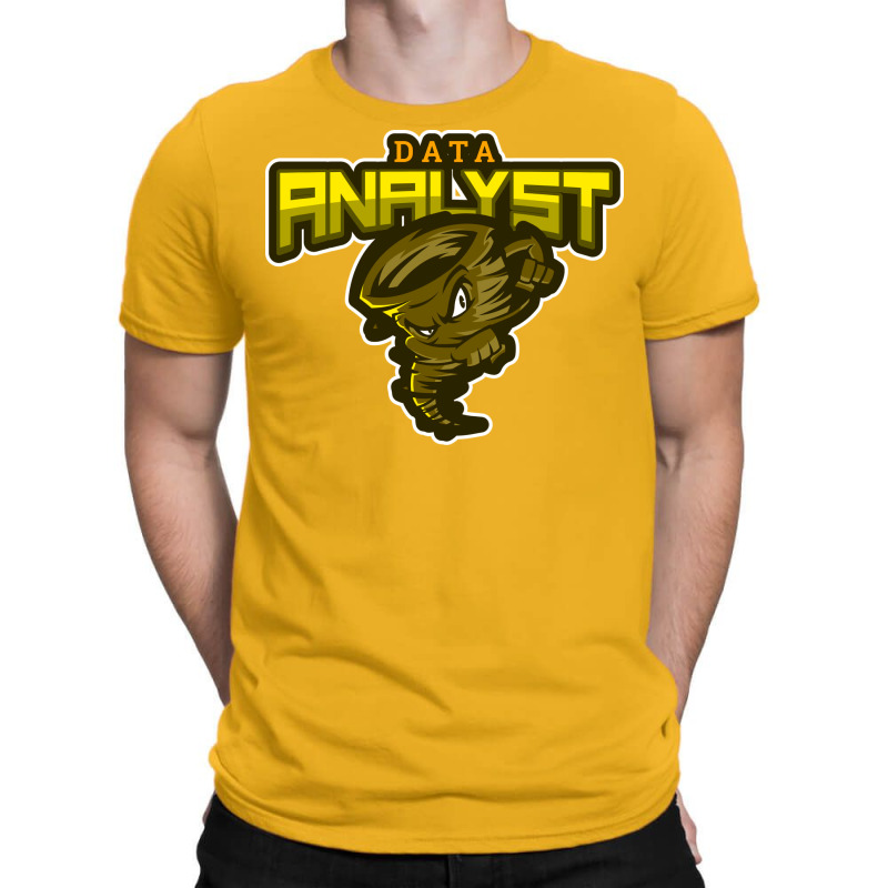 Furious Data Analyst Yellow T-shirt | Artistshot