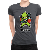 The Fast Data Modeler Yellow Ladies Fitted T-shirt | Artistshot