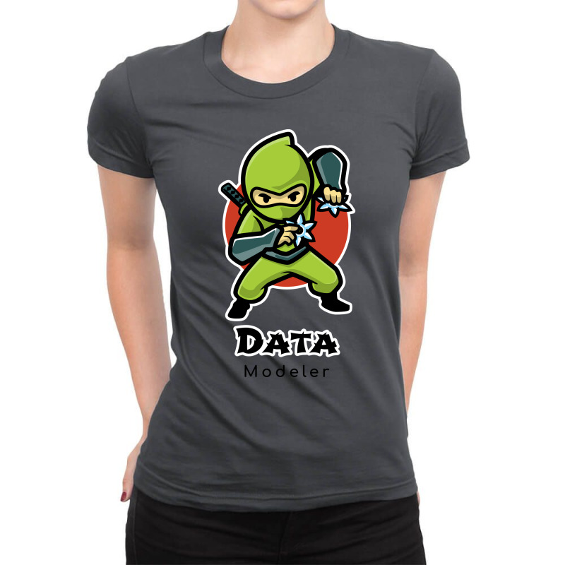 The Fast Data Modeler Yellow Ladies Fitted T-Shirt by asregdluboisf | Artistshot