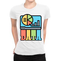 Data Funny Ladies Fitted T-shirt | Artistshot