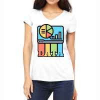 Data Funny Women's V-neck T-shirt | Artistshot