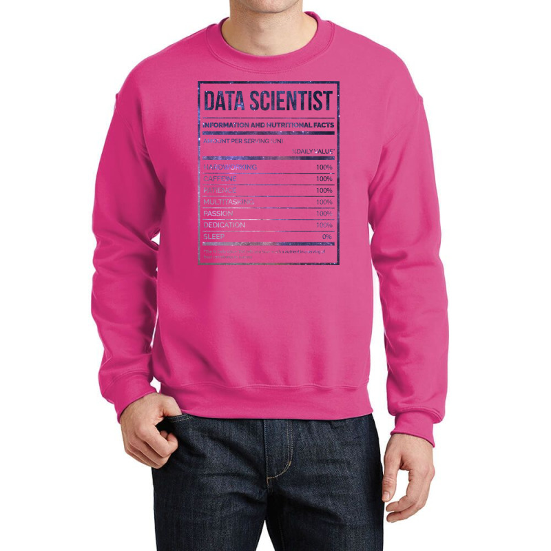 Data Science Yellow Crewneck Sweatshirt | Artistshot