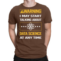 Funny Yellow Warning Data Science Nature T-shirt | Artistshot