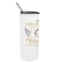 Data Director T  Superpower Gift Item Tee Skinny Tumbler | Artistshot