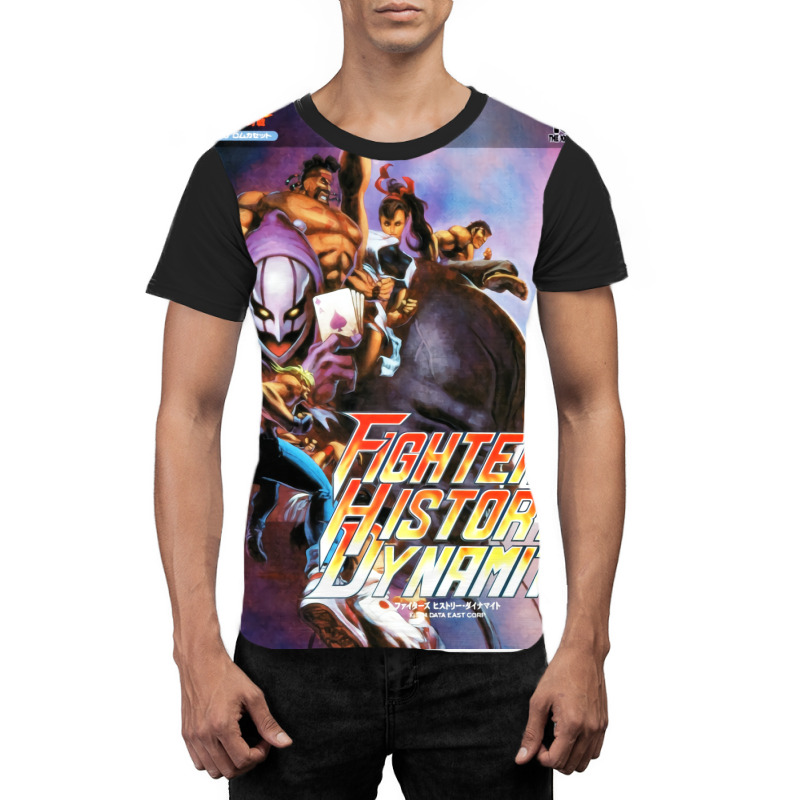 Fighters History Dynamite Red Graphic T-shirt | Artistshot