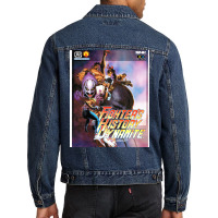 Fighters History Dynamite Red Men Denim Jacket | Artistshot