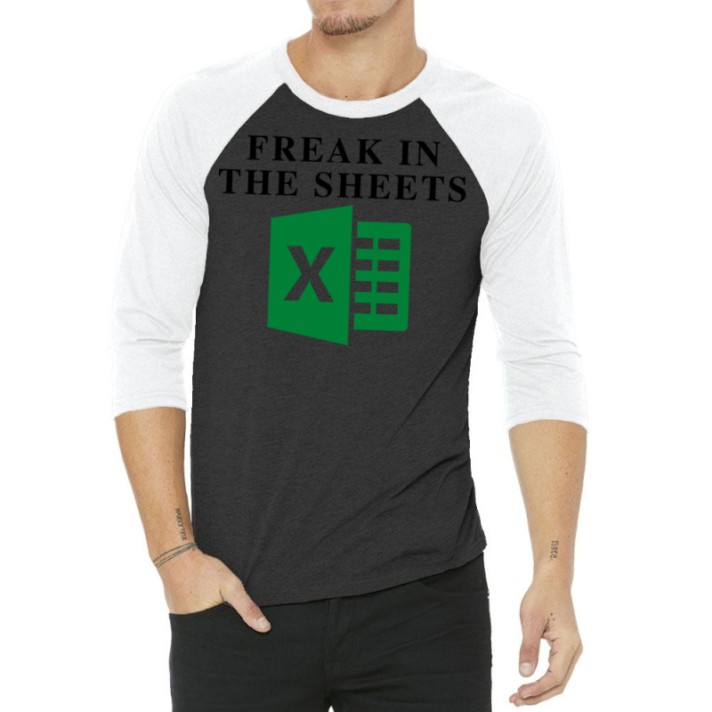 Freak In The Sheets Funny 3/4 Sleeve Shirt | Artistshot