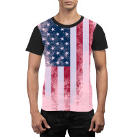 Usa America Flag Graphic T-shirt | Artistshot