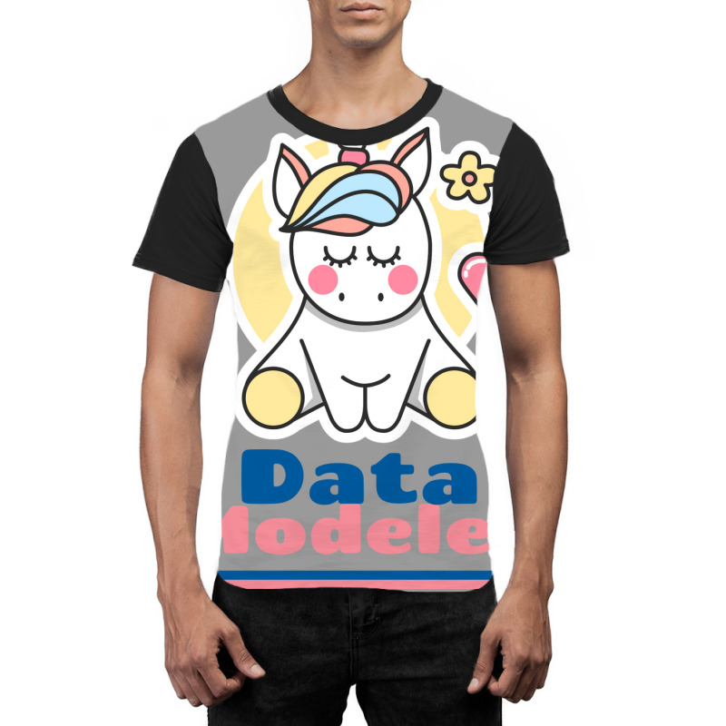 Happy Data Modeler Tumblr Graphic T-shirt | Artistshot