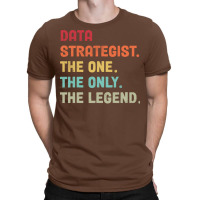 Data Strategist The One The Legend Design T-shirt | Artistshot