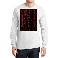 The Red Matrix Code Long Sleeve Shirts | Artistshot