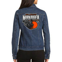 Motivated Data Analytics Manager Cool Ladies Denim Jacket | Artistshot