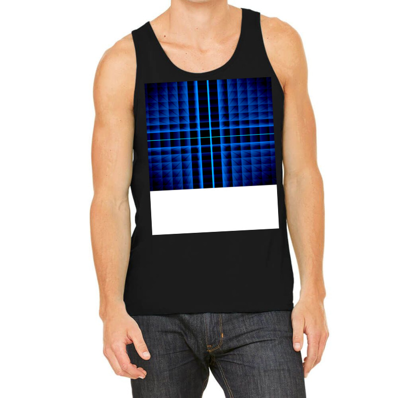 Futuristic Grid Patterns Hipster Tank Top | Artistshot