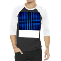 Futuristic Grid Patterns Hipster 3/4 Sleeve Shirt | Artistshot