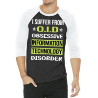 Obsessive Love Information Technology Summer 3/4 Sleeve Shirt | Artistshot