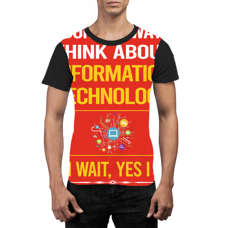 Funny Yes I Do Information Technology Nature Graphic T-shirt | Artistshot