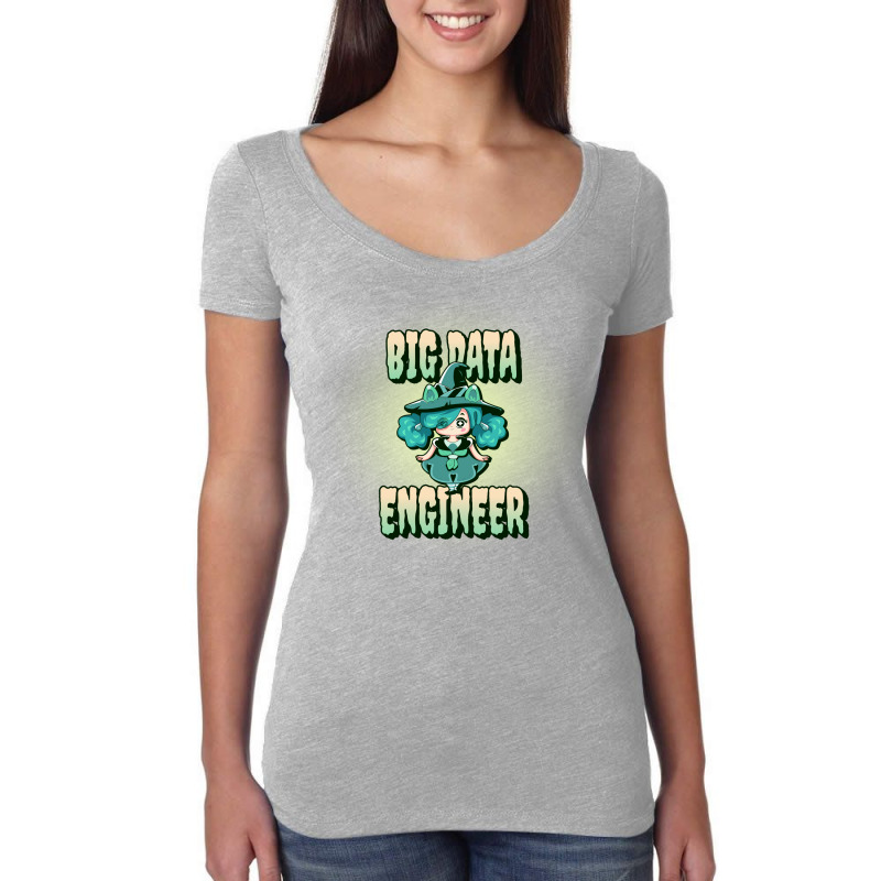 Pretty Big Data Engineer Tumblr Women's Triblend Scoop T-shirt by hypplapytep | Artistshot