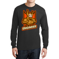 The Big Data Engineer Hipster Long Sleeve Shirts | Artistshot