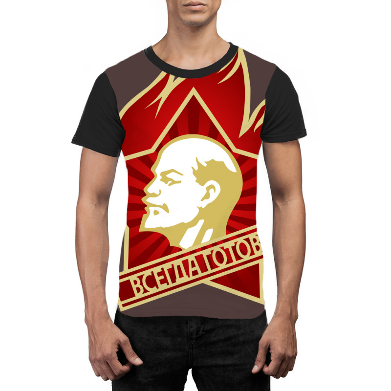 Lenin Graphic T-shirt | Artistshot