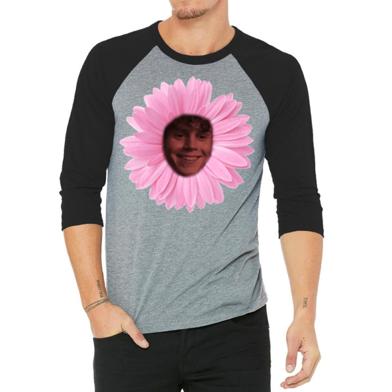 Evan Peters Flower 3/4 Sleeve Shirt | Artistshot