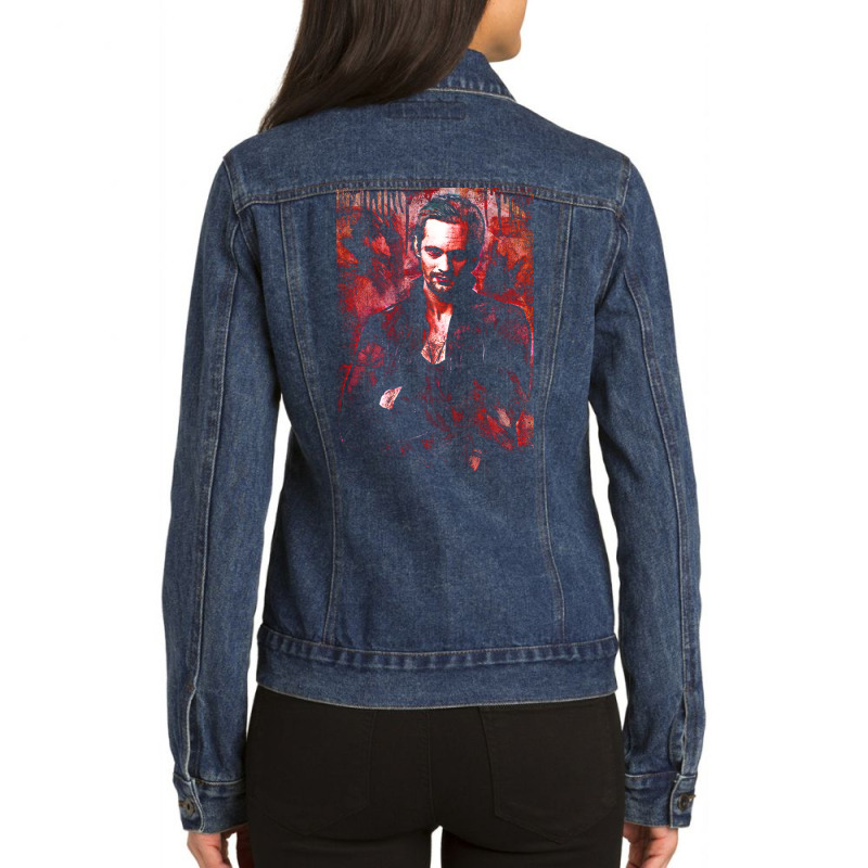 Eric Northman Ladies Denim Jacket by maoznzenzew | Artistshot