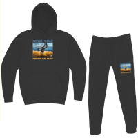 Russian Warship Ukraine Stamp Russian Text Рус Hoodie & Jogger Set | Artistshot