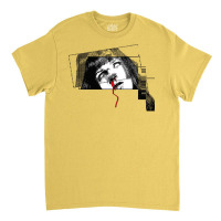 Mia Wallace Glitch Art ∆∆∆ Aesthetic Graphic Classic T-shirt | Artistshot