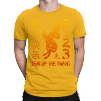 Year Of The Rabbit 2023 Zodiac Chinese New Year 20 T-shirt | Artistshot