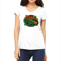 Ready To Shamrock St Patrick's Day Women's V-neck T-shirt | Artistshot