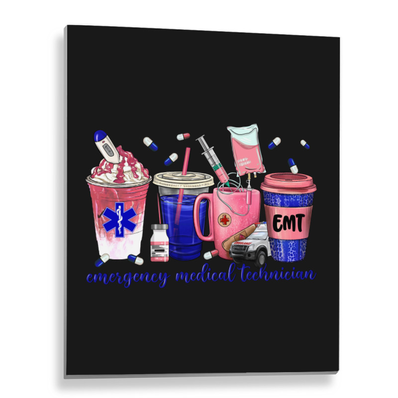 Emergency Medical Technician Metal Print Vertical | Artistshot