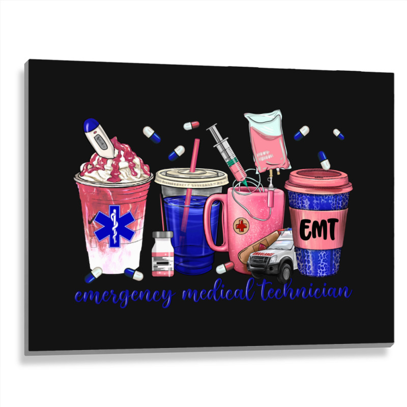 Emergency Medical Technician Metal Print Horizontal | Artistshot