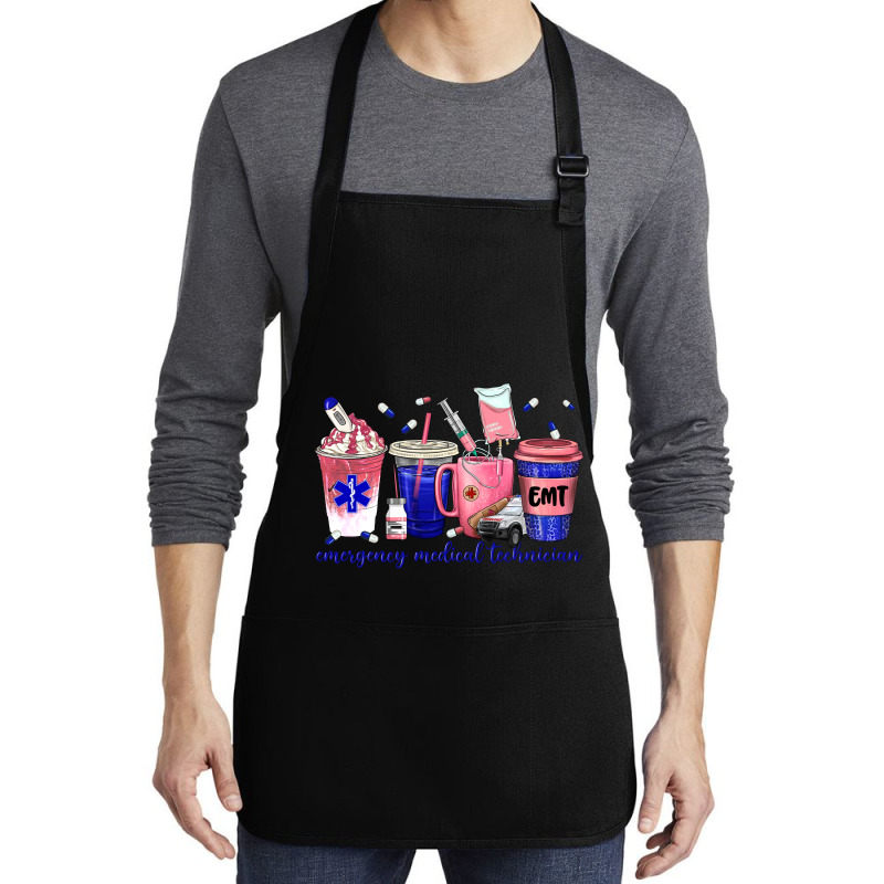 Emergency Medical Technician Medium-length Apron | Artistshot