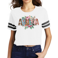 Abuela Flowers Scorecard Crop Tee | Artistshot