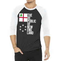 The Republic Of New England 3/4 Sleeve Shirt | Artistshot