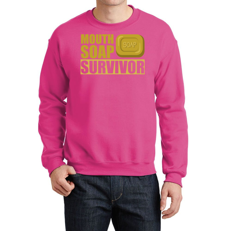 Mouth Soap Survivor Crewneck Sweatshirt | Artistshot